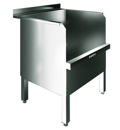 Ванна моповая сварная с бортом Restoinox ВММ-1/5-Б3Ф