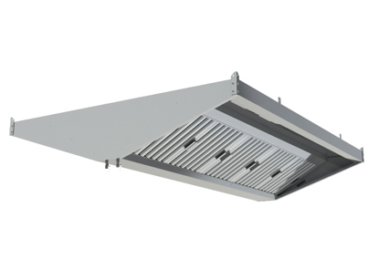 Зонт вытяжной центральный Restoinox ЗВЦУ-06/10