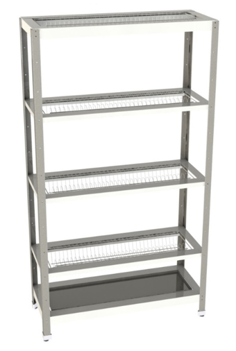 Стеллаж для сушки тарелок Restoinox СТПТ-6/4-ЭН