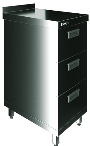 Стол производственный закрытый Restoinox СП3Я-4/6-Б