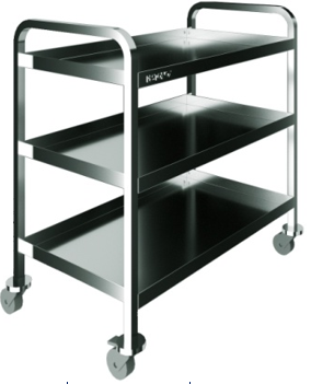 Тележка сервировочная Restoinox ТС-3-8/5