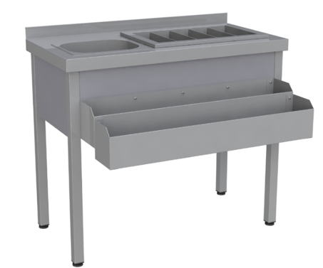 Барная станция Restoinox БСНКМ-10/5-Б2К