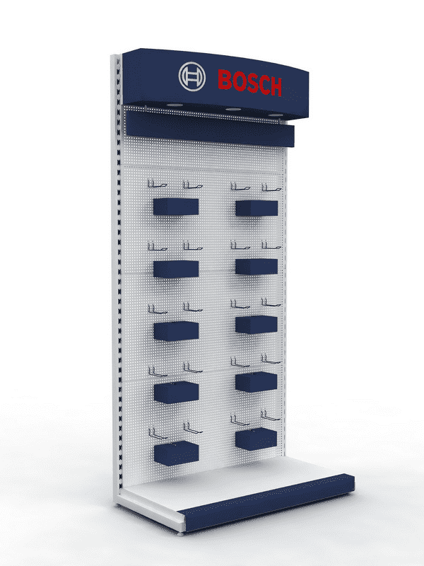 Брендированный стеллаж BOSCH