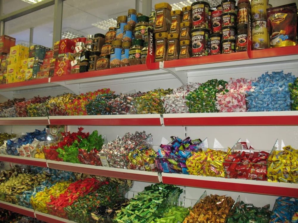 Стеллаж пристенный кондитерский