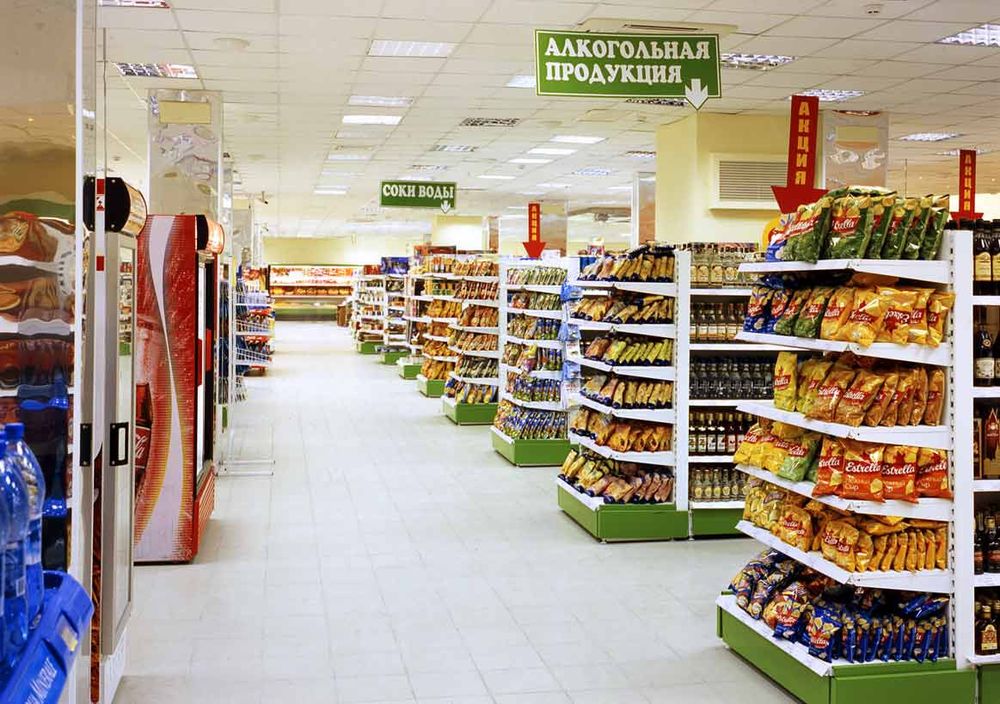 Стеллаж пристенный малый