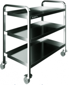 Тележка сервировочная Restoinox ТС-3-8/5