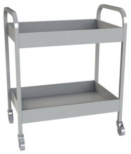 Тележка сервировочная Restoinox ТСП-2-8/5 Тележка сервировочная Restoinox ТСП-2-8/5