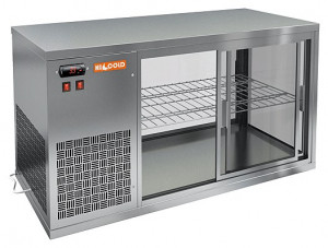 Настольная холодильная витрина HICOLD VRL 1300 L